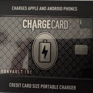 ChargeCard Portable Charger - Black